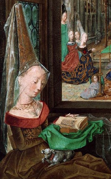 Maestro del libro de horas de María de Borgoña, La virgen y el niño  1470-1480 – El blog de Ila Basmati